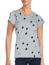 French Connection Women’s Star Print Cotton Tee at French Connection